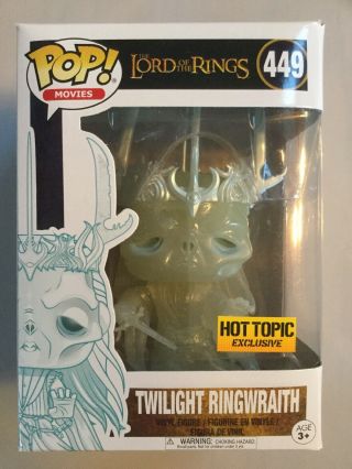 Funko Pop Twilight Ringwraith Glow Exclusive.  Lord Of The Rings Limited Edition