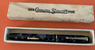 Conway Stewart 286 Fountain Pen,  Boxed.  C.  1937