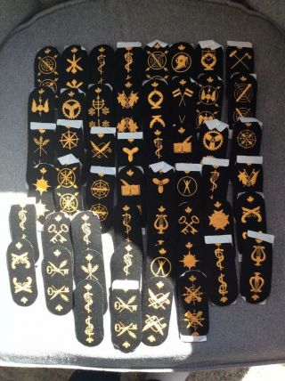 Modern Royal Canadian Navy Trade Collar Badges