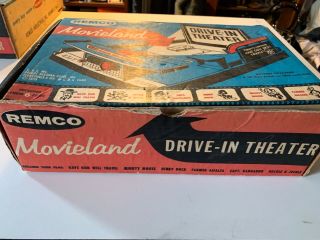 REMCO 1959 MOVIELAND DRIVE - IN THEATER SCREEN CARS PROJECTION BOOTH FILM, 2