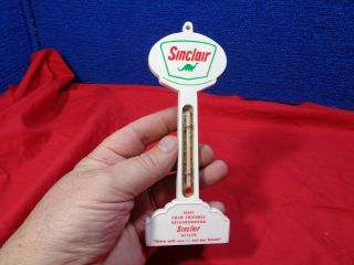 Vintage Advertising Thermometer Sinclair Motor Oil Dealer
