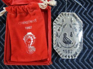 Scarce 1982 Waterford Crystal Christmas Ornament
