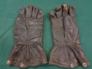 Ww2 Us Aaf Electric Heated Flight Gloves For Type F - 2,  F - 3 Suits
