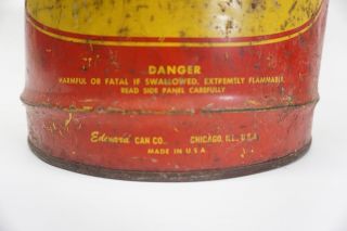 Edward Can Company Vintage Gasoline Gas Can with Pour Spout - 4 Imperial Gallons 3