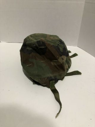 Vietnam Era Us Army Paratrooper Mitchell Cover Ww2 Camo Helmet Cover