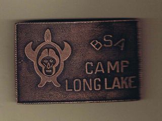 Camp Long Lake Belt Buckle Cs
