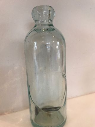 Hutchinson Bottle,  Not Logoed