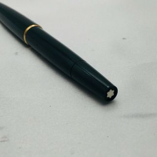 Montblanc Fountain Pen Ballpoint Pen Set 14k Gold 585 W/box X2587