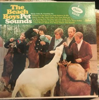 The Beach Boys Pet Sounds 1980 Pressing Mono Still N - 16156 Mono Capitol