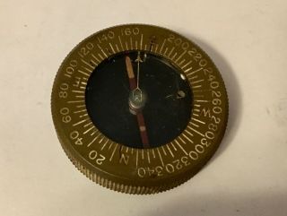 Wwii U.  S.  Army Corps Of Engineers Wrist Compass And Beauty
