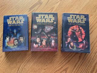 Star Wars Thrawn Trilogy By Timothy Zahn Heir To The Empire,  Dark Force Rising,