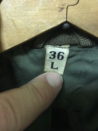 WW2 Ike Jacket with patch size 36 L Army 36 Long 2