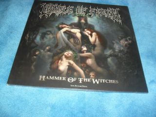 Cradle Of Filth - Hammer Of The Witches - Awesome Rare 2 X Picture Lp