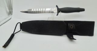 Vintage 1990 Gerber Mark Ii Fixed Blade Fighting Knife Cond.