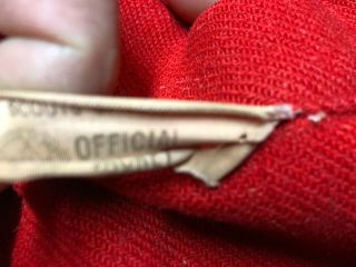 Vintage 1950 ' s Boy Scouts Of America BSA Red Wool Jacket Men ' s Size 46 Medium 3