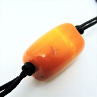 Baltic Butterscotch Amber Necklace Pendant Sterling Egg yolk Amber Necklace 2