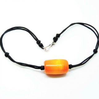 Baltic Butterscotch Amber Necklace Pendant Sterling Egg yolk Amber Necklace 3
