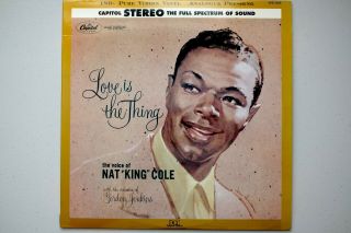 Nat King Cole,  Love Is The Thing,  Dcc Compact Classics Lpz - 2029 Audiophile 180g