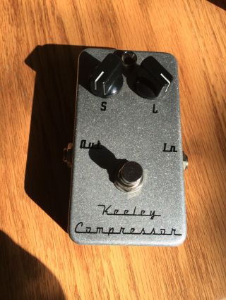 Vintage Keeley Compressor 2 Knob Electric Guitar Effects Pedal