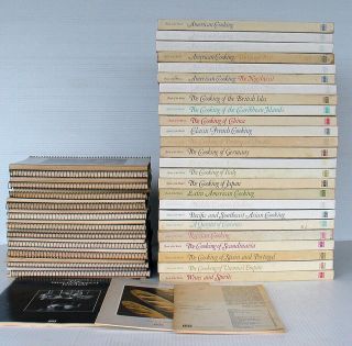 Vtg Time Life Foods Of The World Set Of 48 Cookbooks Plus Supplements