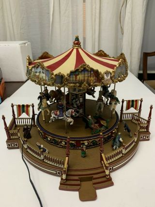 Mr.  Christmas Musical Carousel