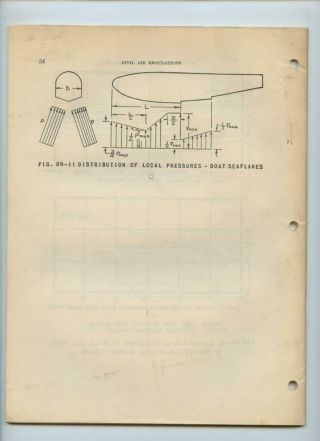 WWII 1942 Civil Aeronautics Administration Board Book Airplane Airworthiness 2