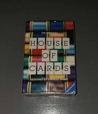 The House Of Cards Designed By Charles Eames Museum Of Modern Art 1986