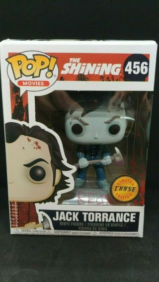 Funko Pop The Shining Jack Torrance Chase 456 Variant Nib
