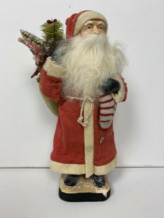 Ragon House Red Belsnickle Santa Candy Container (norma Decamp),