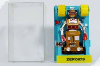 Ideal Horikawa Cragstan Zeroids Zeroid Zobor Robot Tin Japan Vintage Space Toy