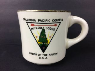 Columbia Pacific Council Skyloo Lodge Order Of The Arrow B.  S.  A.  Mug Boy Scouts