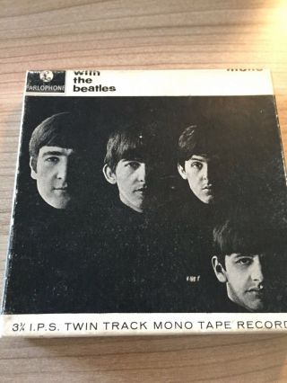 The Beatles With The Beatles Reel To Reel Emitape Ta - Pmc 1206 1963