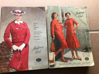 Vintage Montgomery Ward Catalogs - Spring - Summer - Fall - Winter - 1958 - 1959