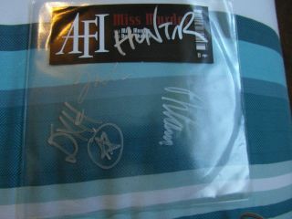 Very Rare Signed A.  F.  I.  Afi Miss Murder 7 " Picture Disc Vinyl 2006
