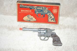 Vintage Rare 1950 Kilgore Bronco Cap Gun Never Fired