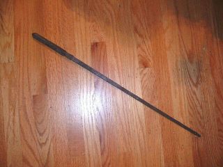 [12s047] Japanese Samurai Sword: Mumei Yari Spear Project Blade