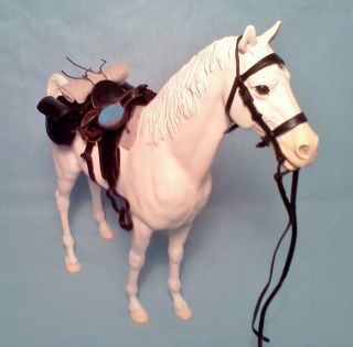 1/6 Custom Paint Marx - Johnny West - Botw Horse " Silva "
