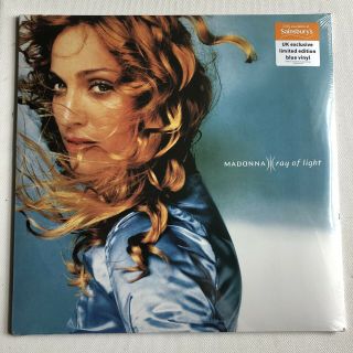 Madonna - Ray Of Light Sainsbury’s Blue Vinyl Record Lp