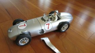 Cox gas Thimble Drome 1950 ' s tether race car restored Mercedes W196 & driver 2