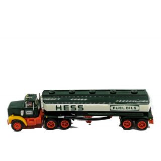 Hess Toy Fuel Oil Tanker Truck Bank,  Vintage 1984,  Box 2