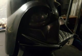 1977 Don Post Darth Vader Helmet Mask Vintage 2 - Piece
