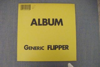 Album - Generic Flipper Vinyl Lp Subterranean Records ‎sub 25 Nm Cond.