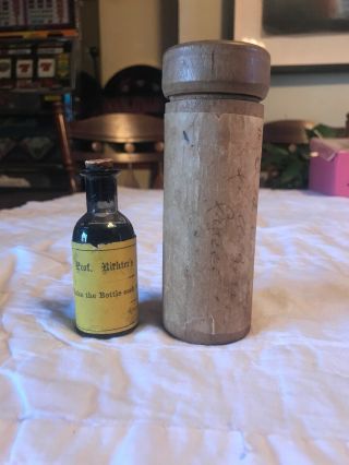 Antique - The Maltine Mfg Co Chemists Ny Bottle With Orig Case