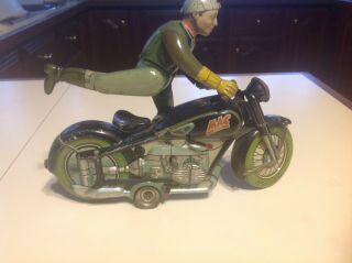 Vintage Arnold Mac 700 Motorcycle / U.  S.  Zone Germany 1945 - 1952 W/ Key