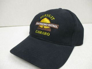 Utah Highway Patrol " Pursuit Camaro " Ball Cap,  With B4c Photos