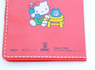 Vintage Sanrio 1976 Hello Kitty Mini Scale Pencil Set Japan 3