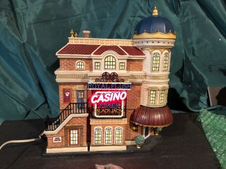 Department 56 Heritage Christmas In The City 56.  59244 " Royal Flush Casino "