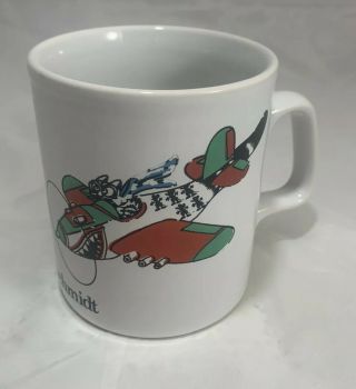 Vtg Kliban Cats Mouserschmidt Coffee Cup Mug Made In England 8oz