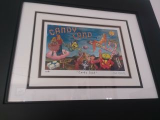 " Candy Land " By Nelson De La Nuez - Framed - Signed Limited Edition Print