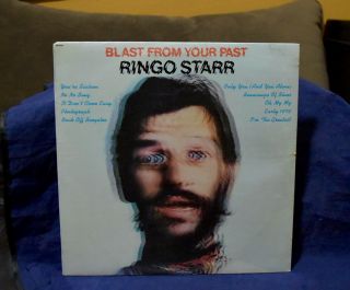 Ringo Starr Very Rare Lp Blast From Your Past 1975 Usa 1stpress Apple Lp